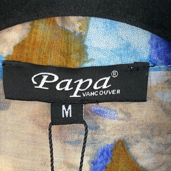 NEW Papa Watercolour Button Up Top with Pockets 3/4 Sleeve - Picture 6 of 12